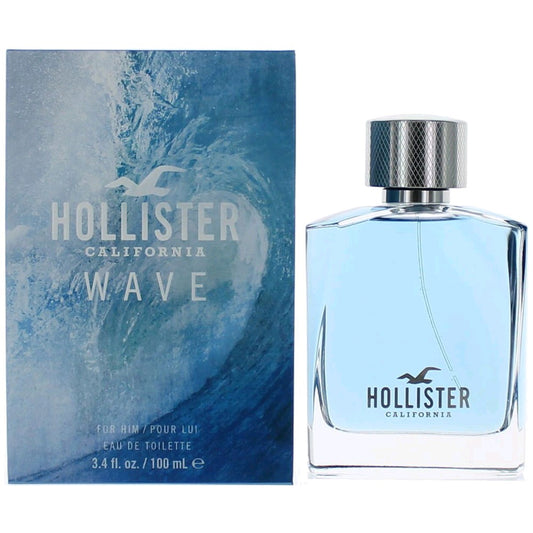 Wave by Hollister, 3.4 oz Eau De Toilette Spray for Men