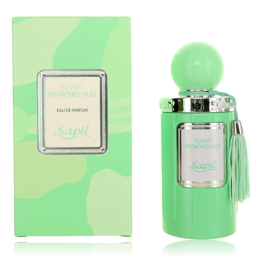 Yummy Pistachio Oud by Sapil, 3.4 oz Eau de Parfum Spray for Unisex