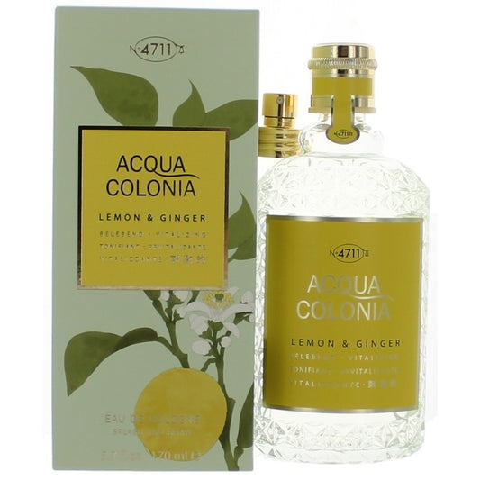 Acqua Colonia Lemon & Ginger by 4711, 5.7 oz Eau De Cologne Splash/Spray Unisex