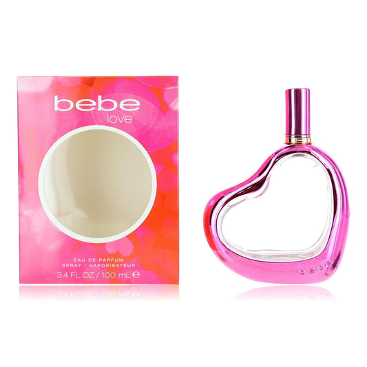 bebe Love by bebe, 3.4 oz Eau De Parfum Spray for Women