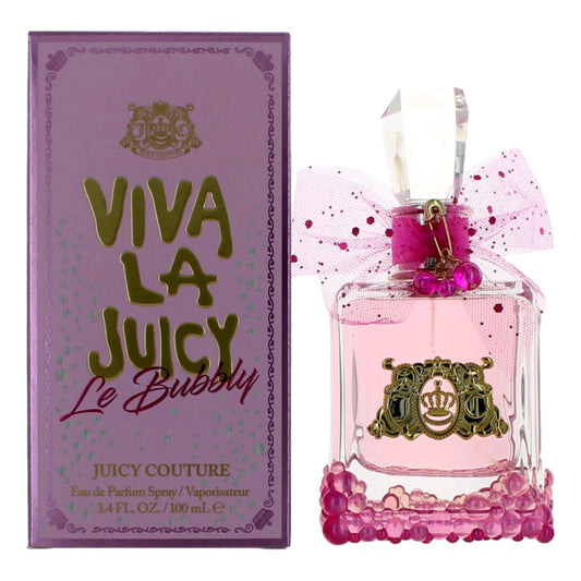 Viva La Juicy Le Bubbly by Juicy Couture, 3.4 oz Eau De Parfum Spray for Women