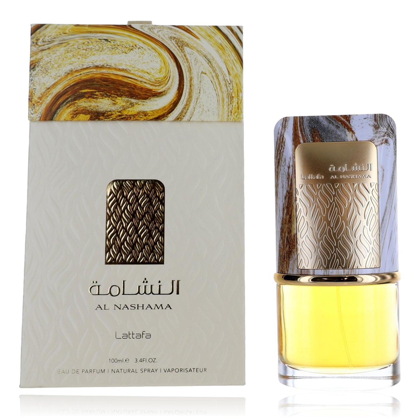 Al Nashama by Lattafa, 3.4 oz Eau de Parfum Spray for Unisex