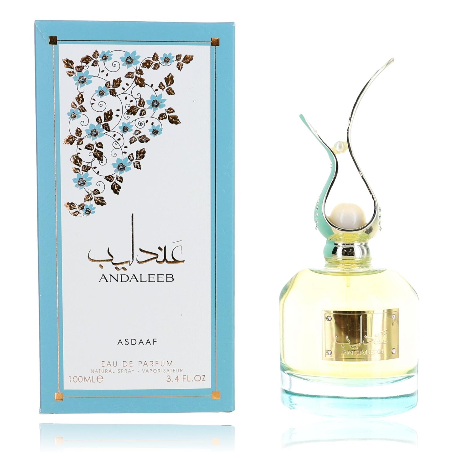Asdaaf Andaleeb by Lattafa, 3.4 oz Eau de Parfum Spray for Men
