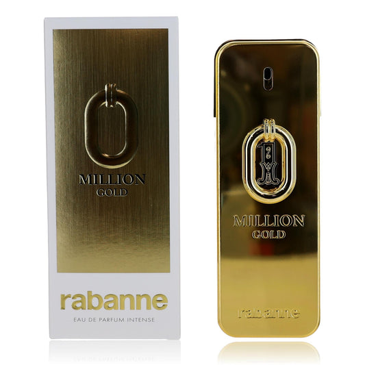 1 Million Gold by Paco Rabanne, 3.4 oz Eau de Parfum Intense spray for Men