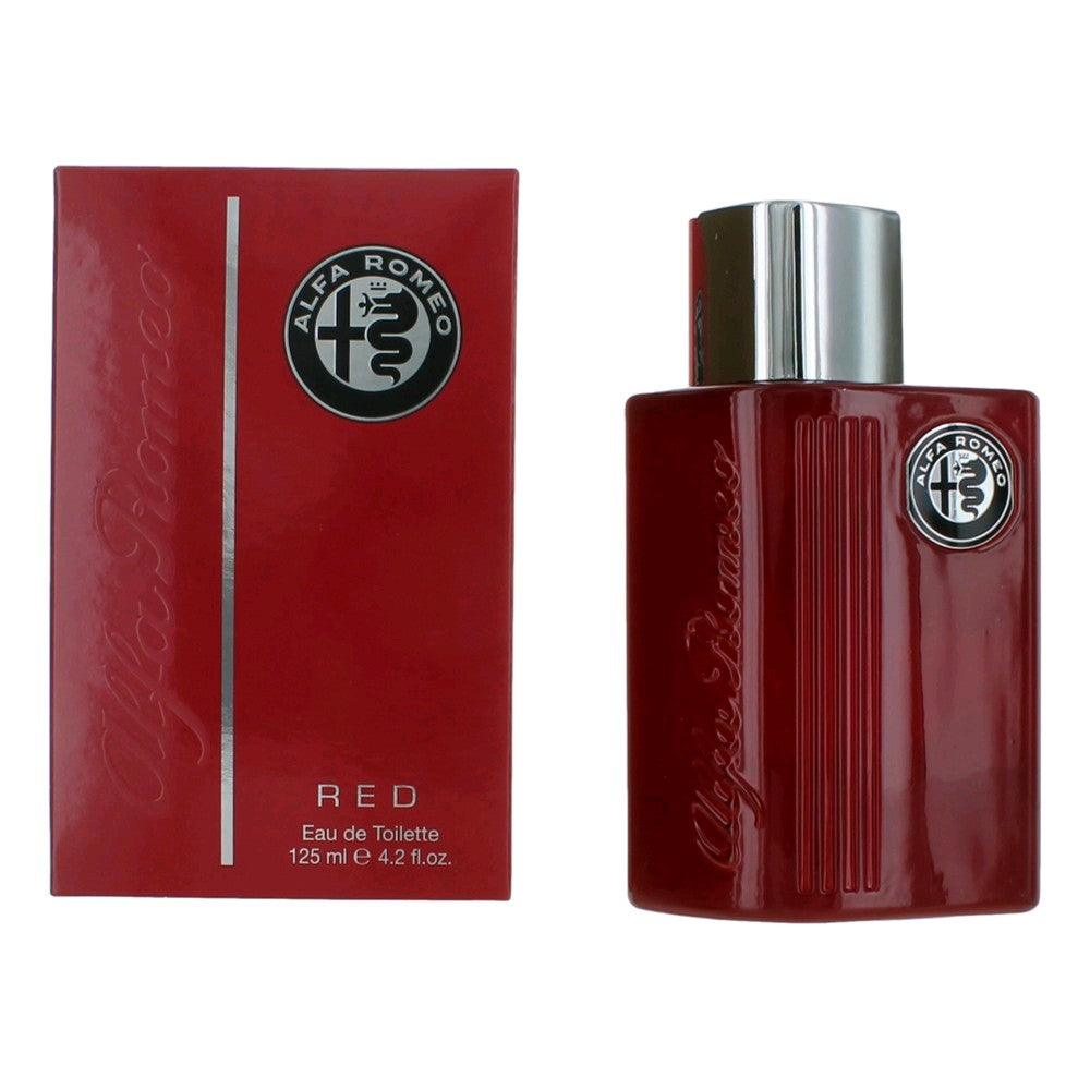 Alfa Romeo Red by Alfa Romeo, 4.2 oz Eau De Toilette Spray for Men