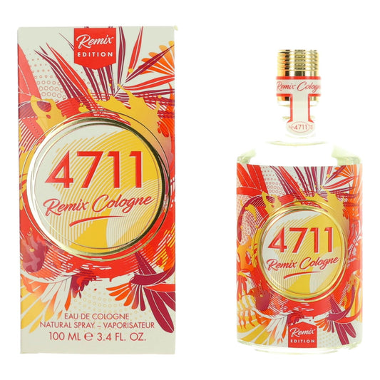 4711 Remix Paradise by Muelhens, 3.4 oz Eau de Cologne Spray for Unisex