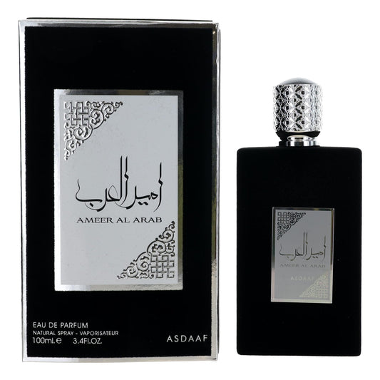 Asdaaf Ameer Al Arab by Lattafa, 3.4 oz Eau De Parfum Spray for Unisex