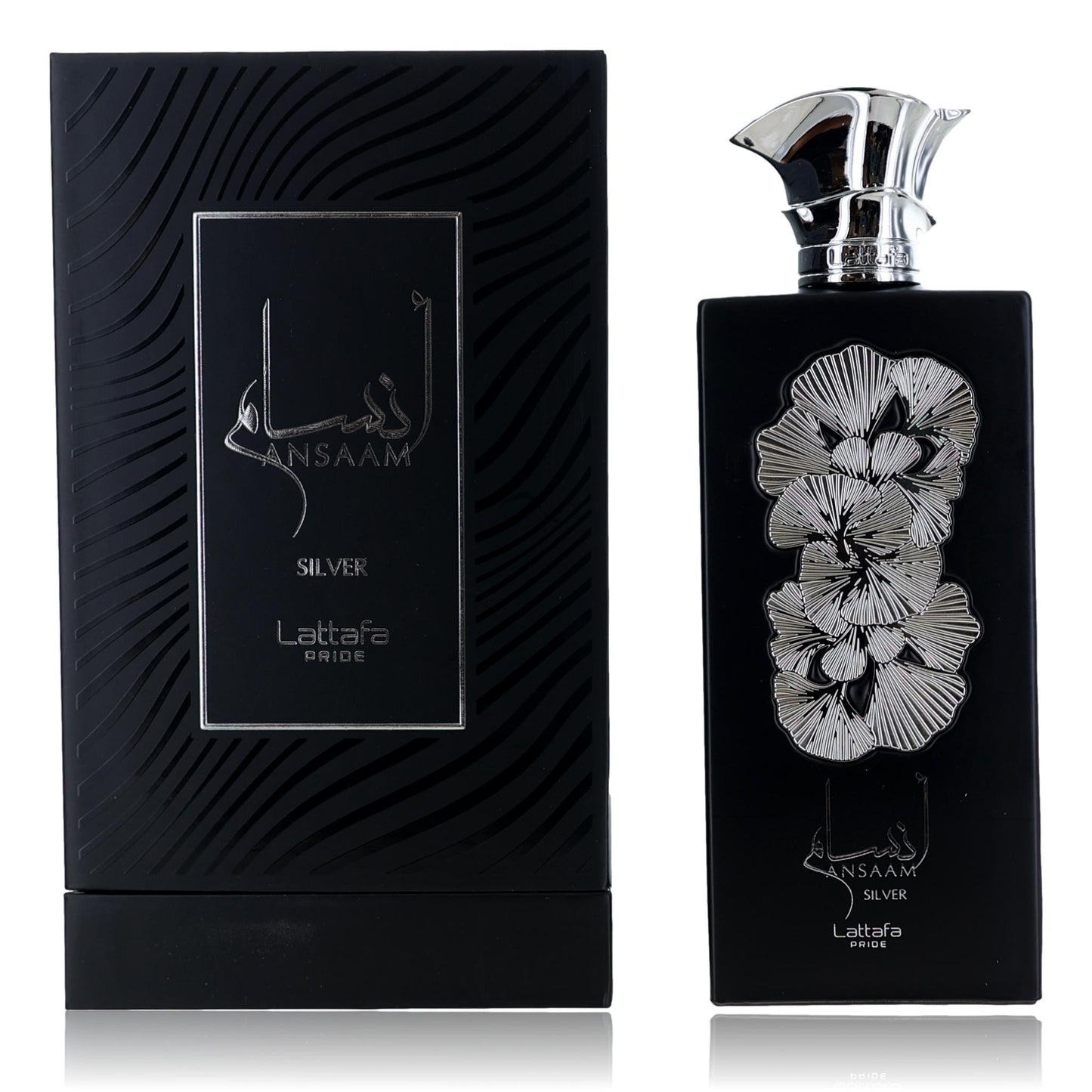 Ansaam Silver by Lattafa, 3.4 oz Eau de Parfum Spray for Unisex